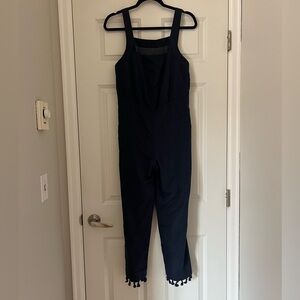 Navy Paper Crown Jumpsuit